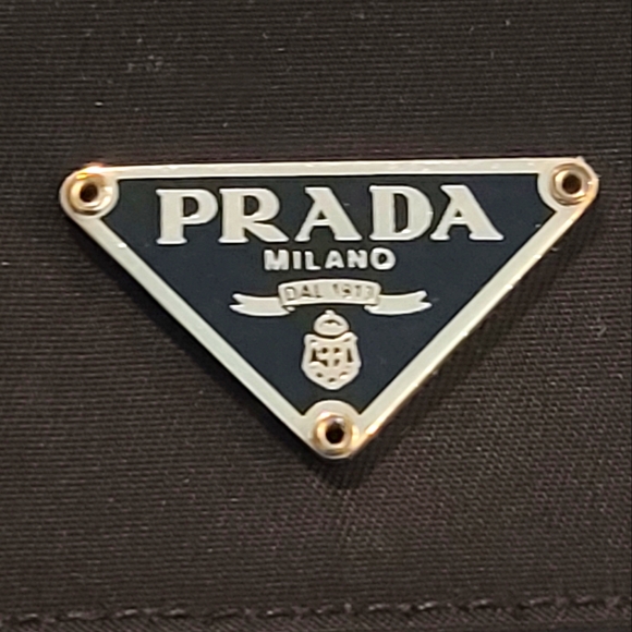 Prada Tessuto Authentic Black Nylon and Leather Long Wallet - Picture 10 of 16